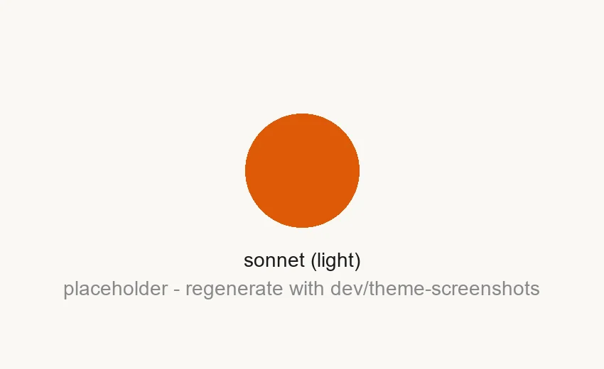 Sonnet light